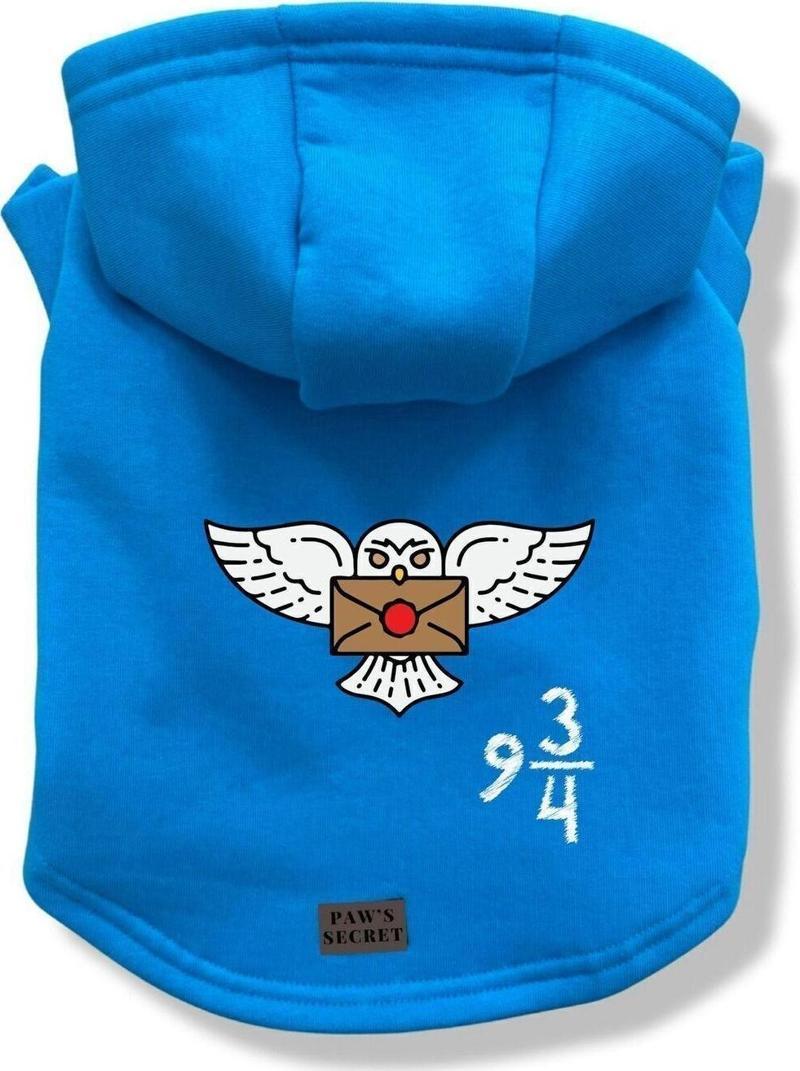 Köpek Kıyafeti Köpek Sweatshirt Hoodie Köpek Ürünleri Kedi Kıyafeti - Harry Potter Hedwig Başkuş XL