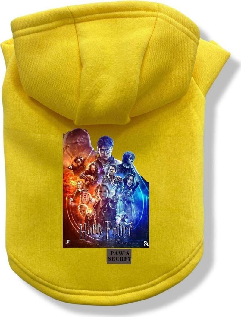 Köpek Kıyafeti Köpek Sweatshirt Hoodie Köpek Ürünleri Kedi Kıyafeti - Harry Potter Poster M