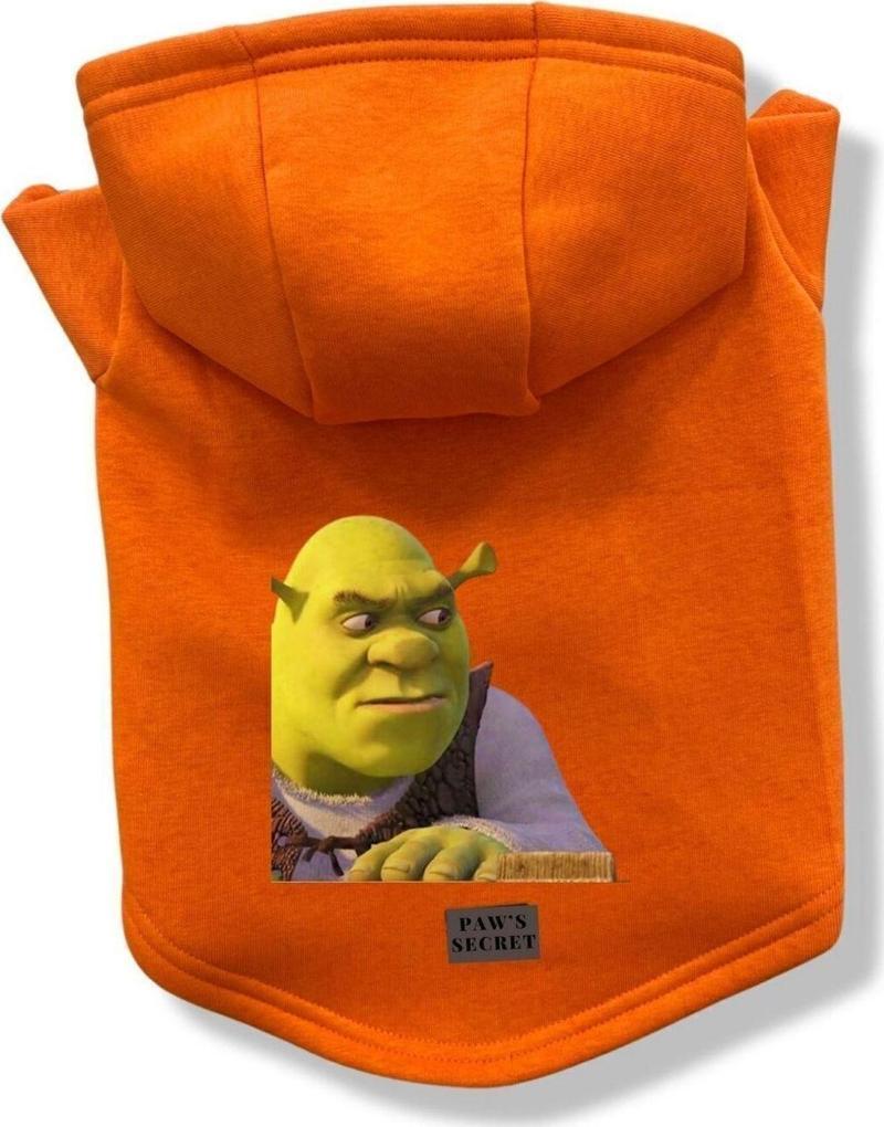 Köpek Kıyafeti Köpek Sweatshirt Hoodie Köpek Ürünleri Kedi Kıyafeti - Shrek L