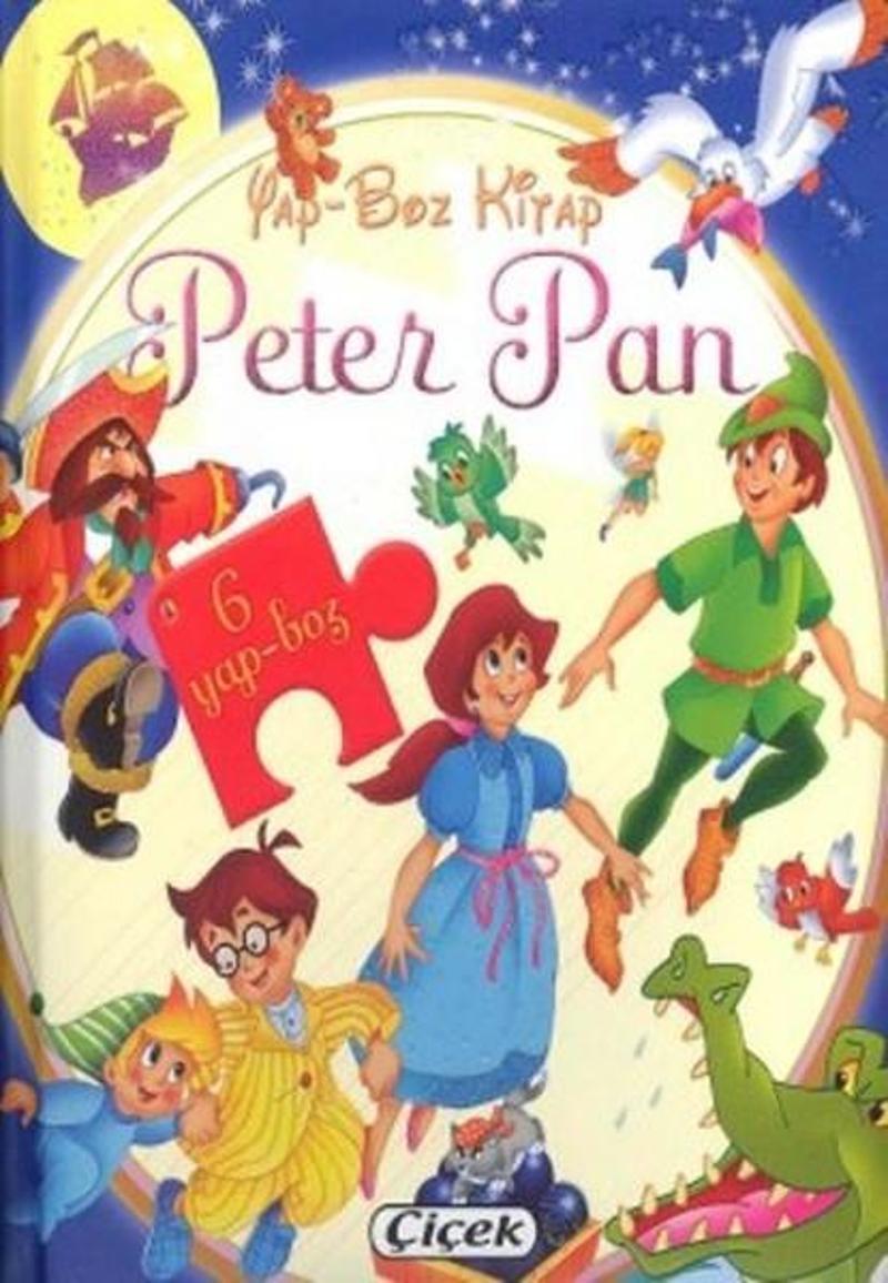 Çiçek Yayıncılık Yap-Boz Kitap Peter Pan - Kolektif