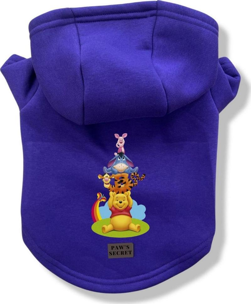 Köpek Kıyafeti Köpek Sweatshirt Hoodie Köpek Ürünleri Kedi Kıyafeti - Winnie The Pooh L