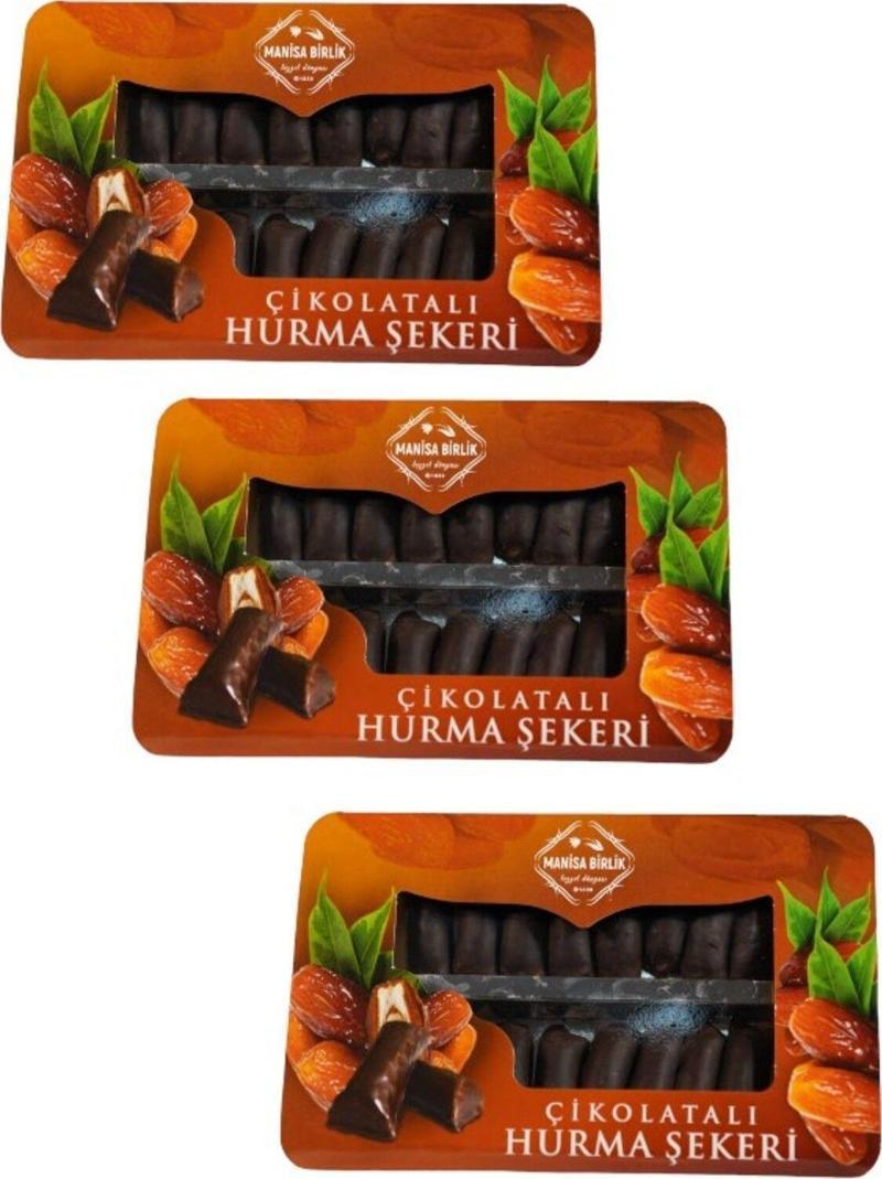 Çikolatalı Hurma Şekeri 250 gr 3 Paket