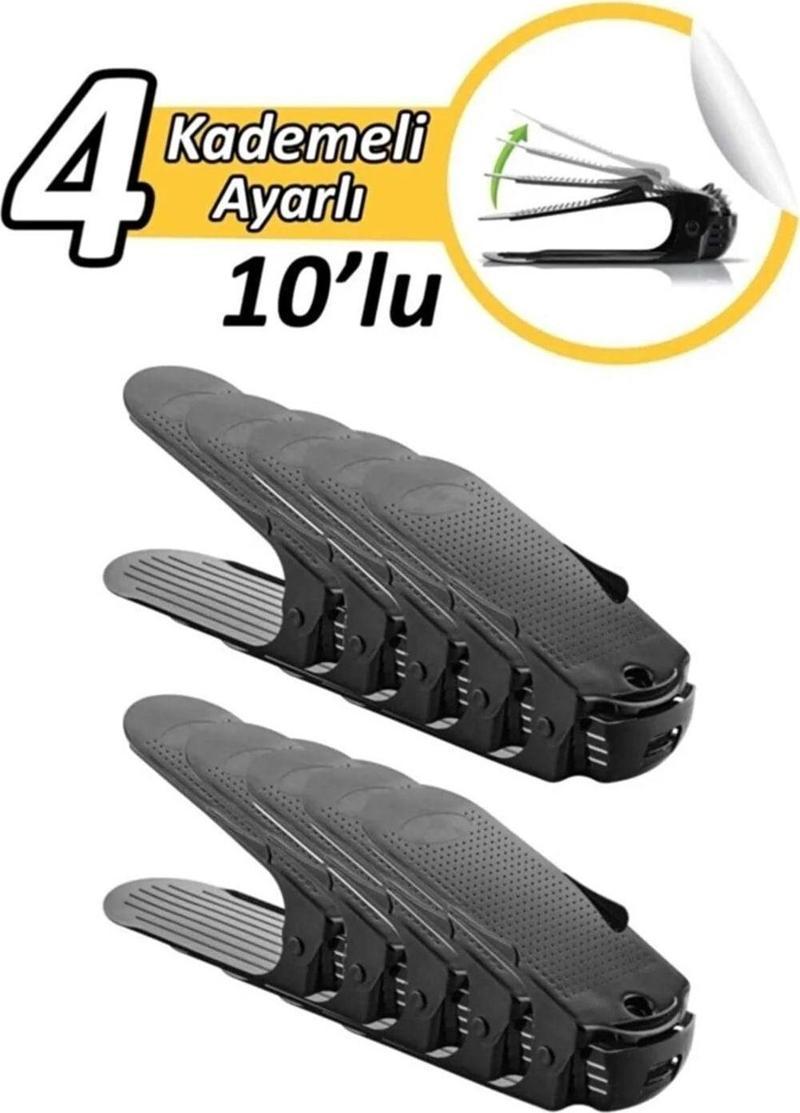 Ayarlı Ayakkabı Rampası 10'lu Set