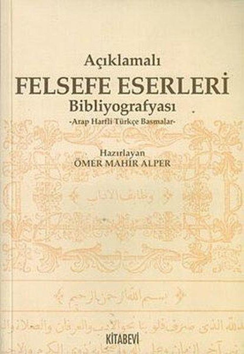 Açıklamalı Felsefe Eserleri Bibliyografyası