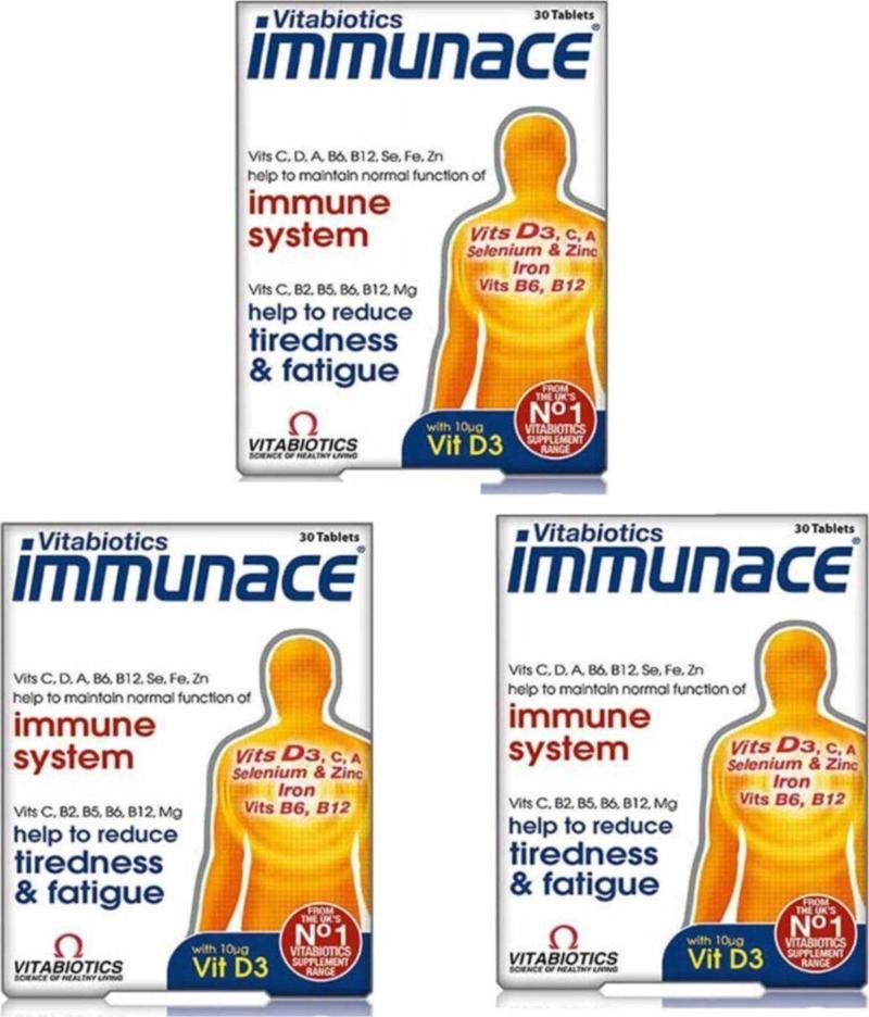 Vitabiotics Immunace 30 Tablet 3 Lü