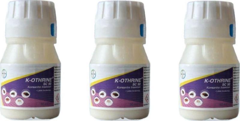 K-othrine Sc50 Haşere Ilacı 50 ml 3'lü Paket