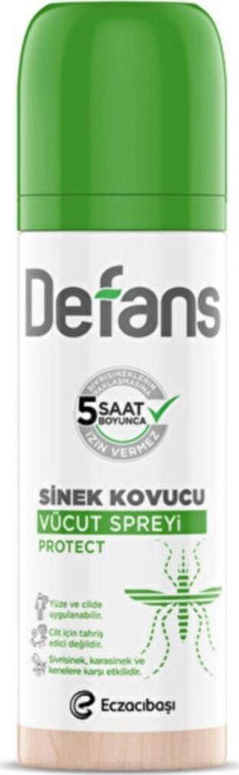 Defans Protect Sinek Kovucu Vücut Spreyi 100 Ml