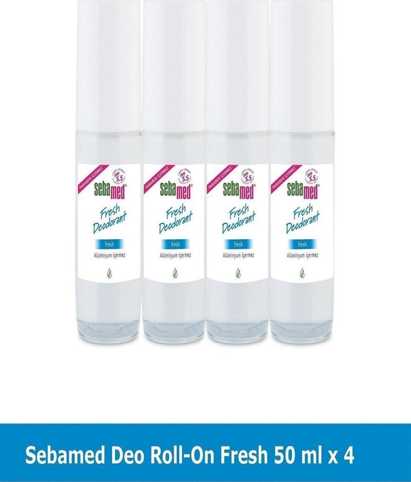 ROLL-ON FRESH 50 ml x 4