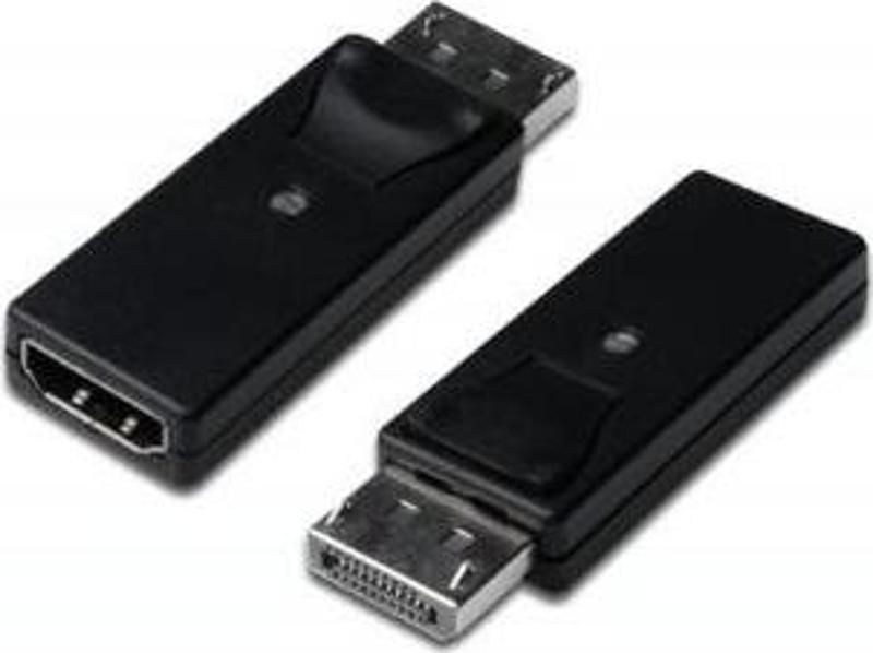 DisplayPort (DP) &lt;-&gt; HDMI Adaptörü, DP Erkek &lt;-&gt; HDMI A Dişi, DP 1.1a uyumlu, Plastik, S