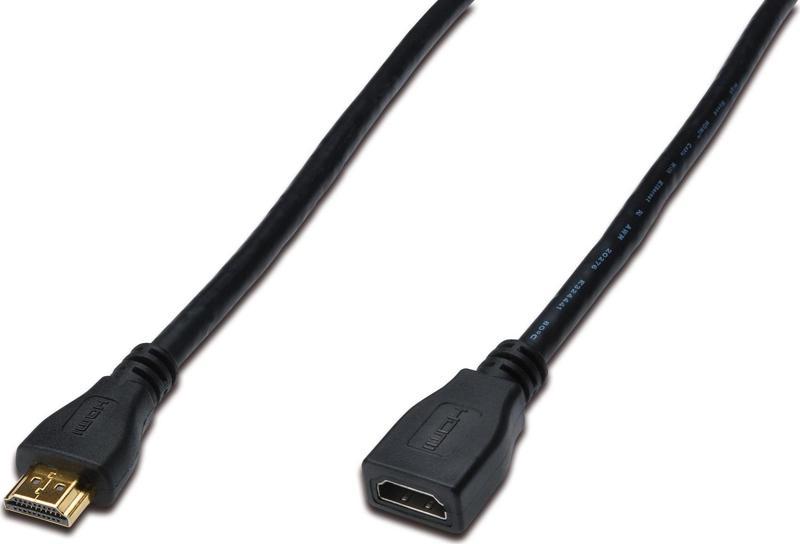 HDMI High Speed wih Ethernet Uzatma Kablosu (HDMI 1.4), 2160p, Ultra HD 4K, HDMI tip A Erkek - HDMI 