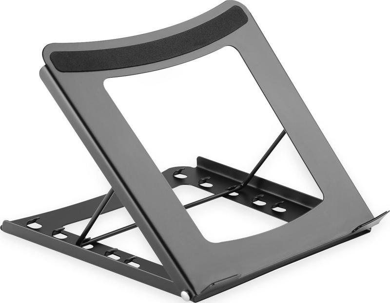 Katlanabilir Çelik Dizüstü Bilgisayar/Tablet Standı&lt;br&gt;Foldable Steel Laptop/Tablet Stand with