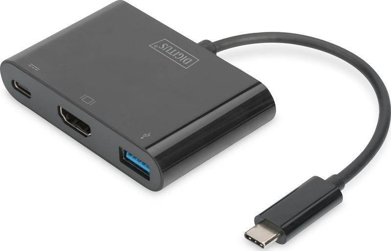 USB 3.1 (Gen. 1) (USB Tip C) &lt;-&gt; HDMI Grafik Adaptörü&lt;br&gt;Giriş: USB Tip C erkek