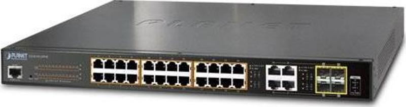 Yönetilebilir Gigabit PoE Switch (Managed Gigabit PoE Switch)&lt;br&gt;24-Port 10/100/1000Base-T IEE