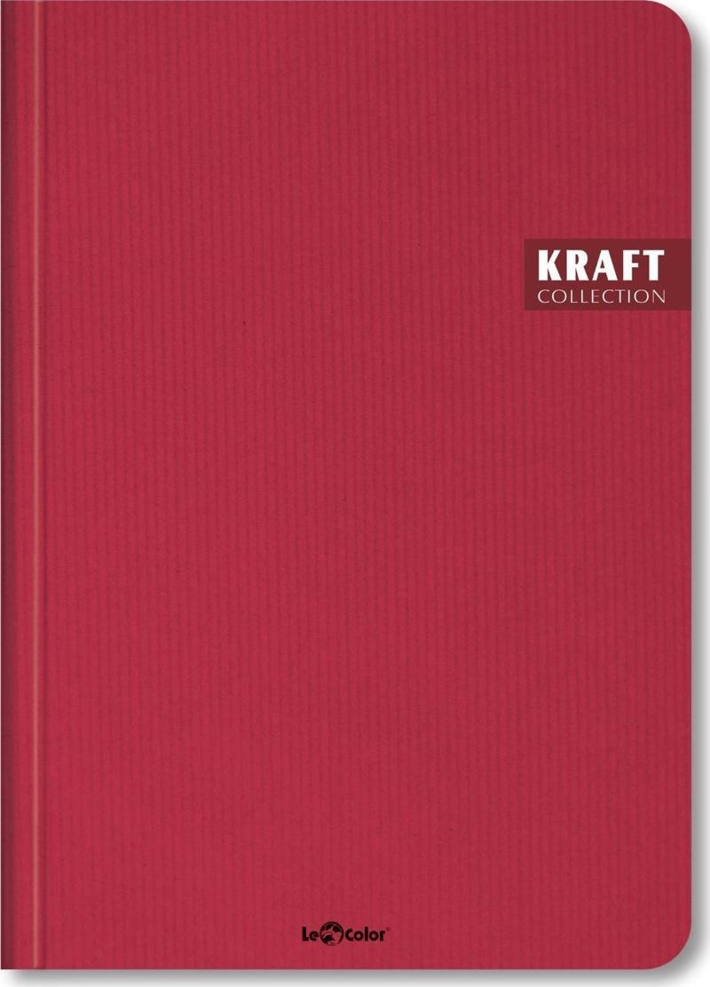 Kraft Ofis Defter Çizgili Kırmızı