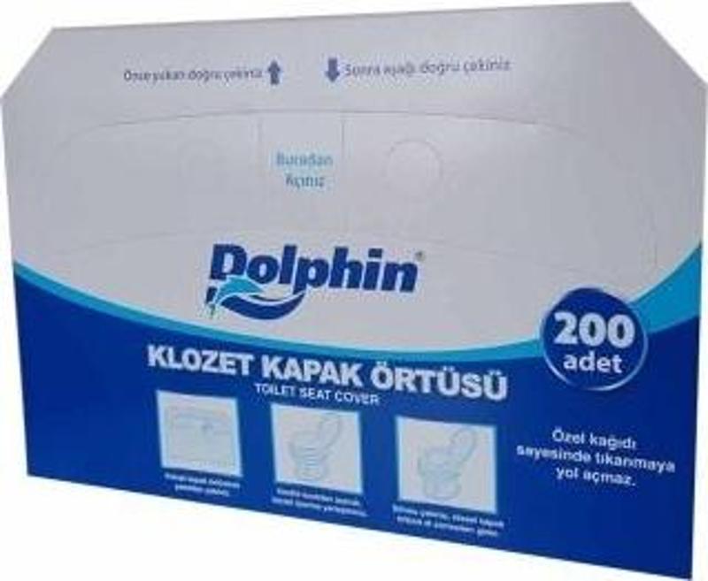 Dolphin Klozet Kapak Örtüsü 200lü