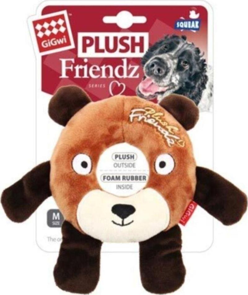 Plush Friendz Simit Ayı Oyuncak Sesli Peluş