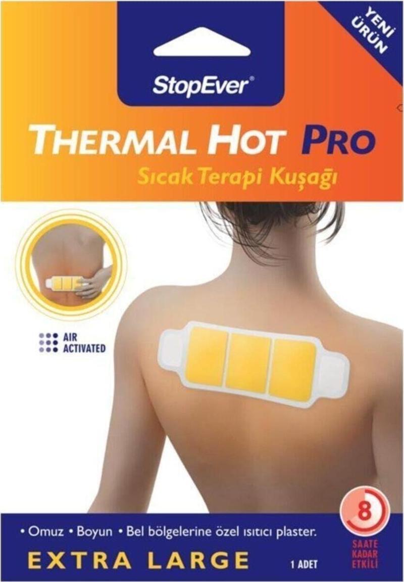 STOPEVER THERMAL HOT PRO SICAK TERAPİ KUŞAĞI