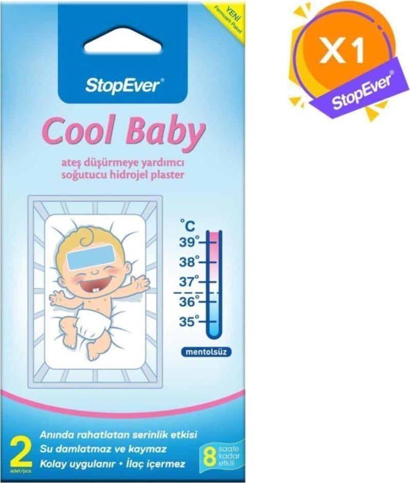 STOPEVER COOL BABY ATEŞ DÜŞÜRÜCÜ BANT 2'Lİ