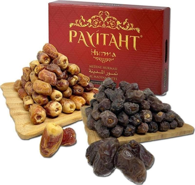 Medine Nepte Hurması 1,5 kg Iri Etli Ve Medine Sugai Duble Hurma 1,5 kg Yeni Mahsül 2'li Set 3 kg