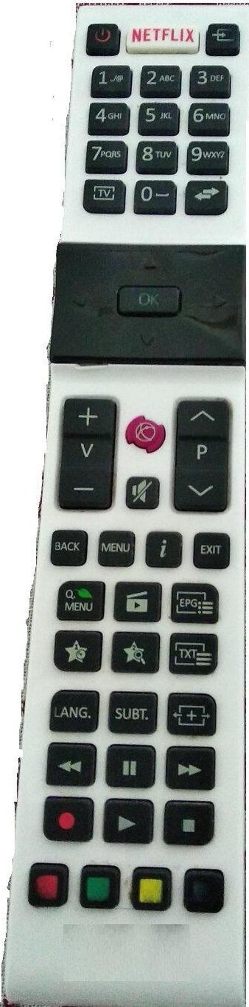 PROFİLO 4K Smart LED Televizyon Kumandası BEYAZ 