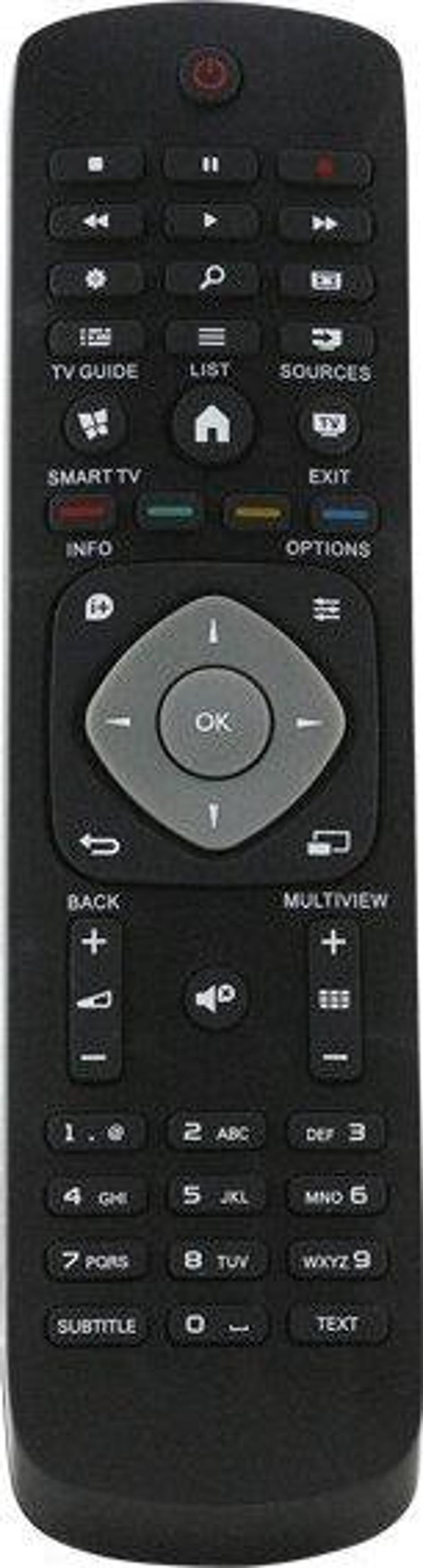 Philips 42PFK7109/12 Uyumlu Led Televizyon Kumandası
