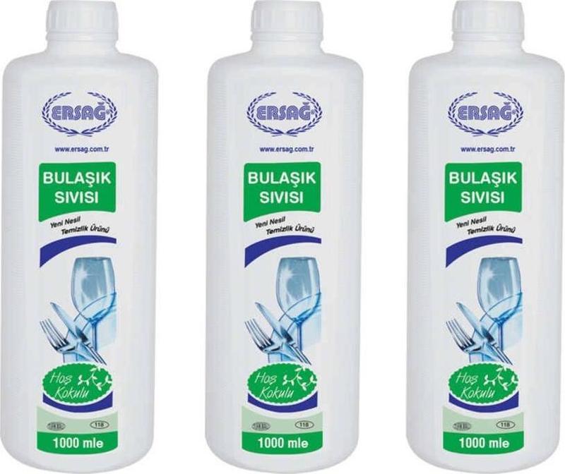 Hoş Kokulu Bulaşık Sıvısı 1000 Ml. X 3 Adet