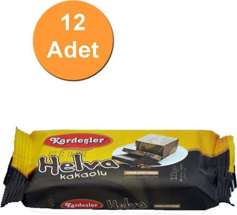 Kakaolu Tahin Helva 125 G x 12 Adet