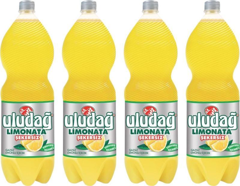 Limonata Şekersiz 2 lt x 4 Adet