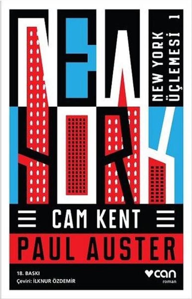 Can Yayınları Cam Kent New York Üçlemesi 1 - Paul Auster