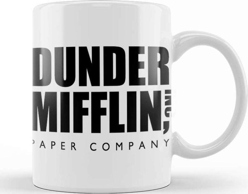 Dunder Mifflin World'S Best Boss The Office Tv Show Kupa Bardak Porselen