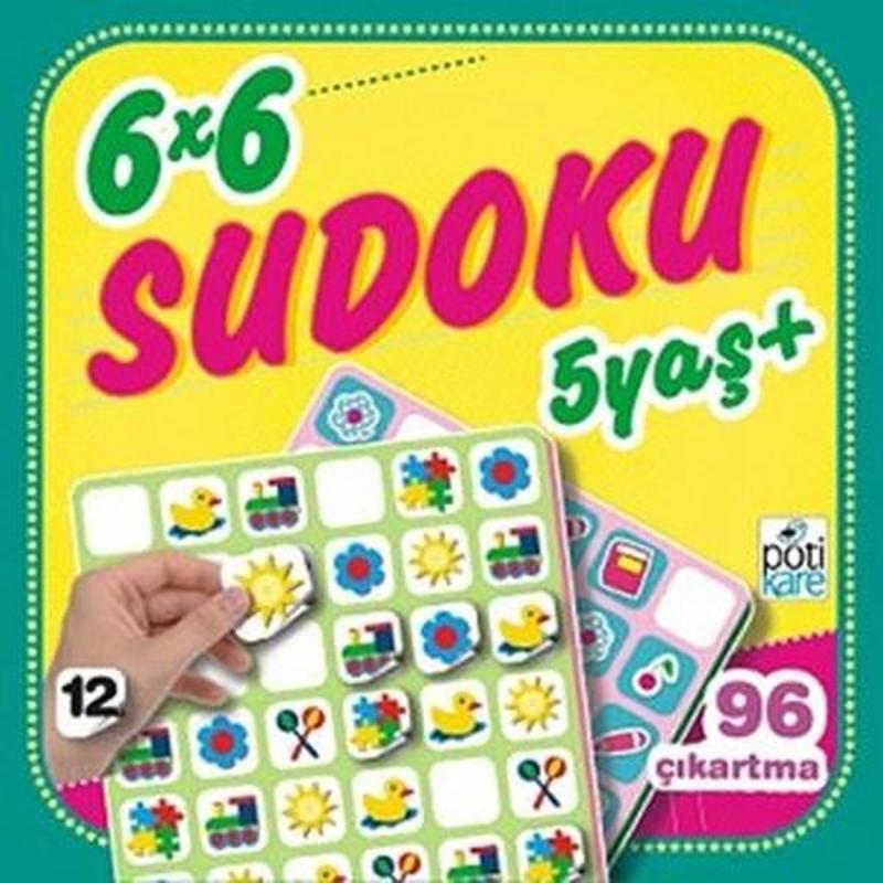 Pötikare Yayınları 6x6 Sudoku 12 - Kolektif