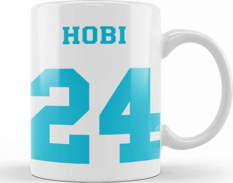 Bts Hobi Kupa Bardak Porselen