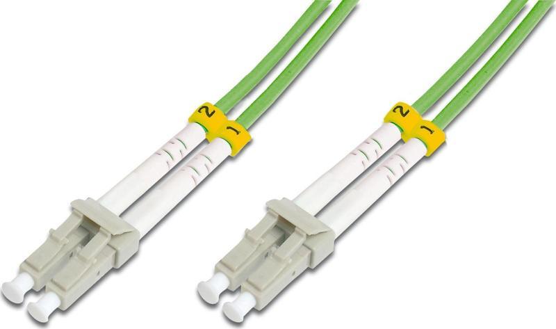 LC-LC Fiber Optik Patch Kablo, Multimode OM 5 50/125 Duplex, 3.0mm, LSZH, 5 metre