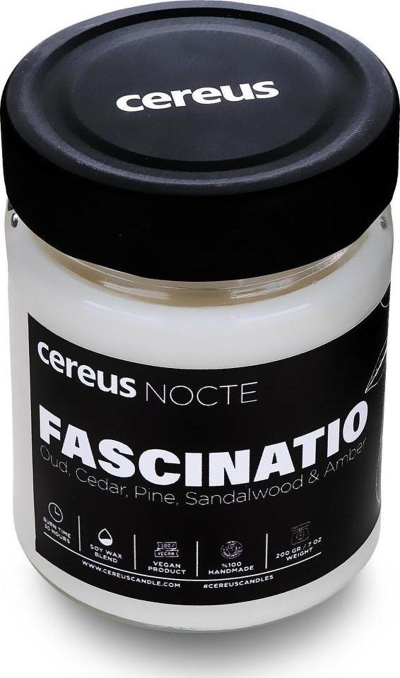 Nocte Fascinatio Ud Ağacı Kokulu Soya Mum (210 Gr)