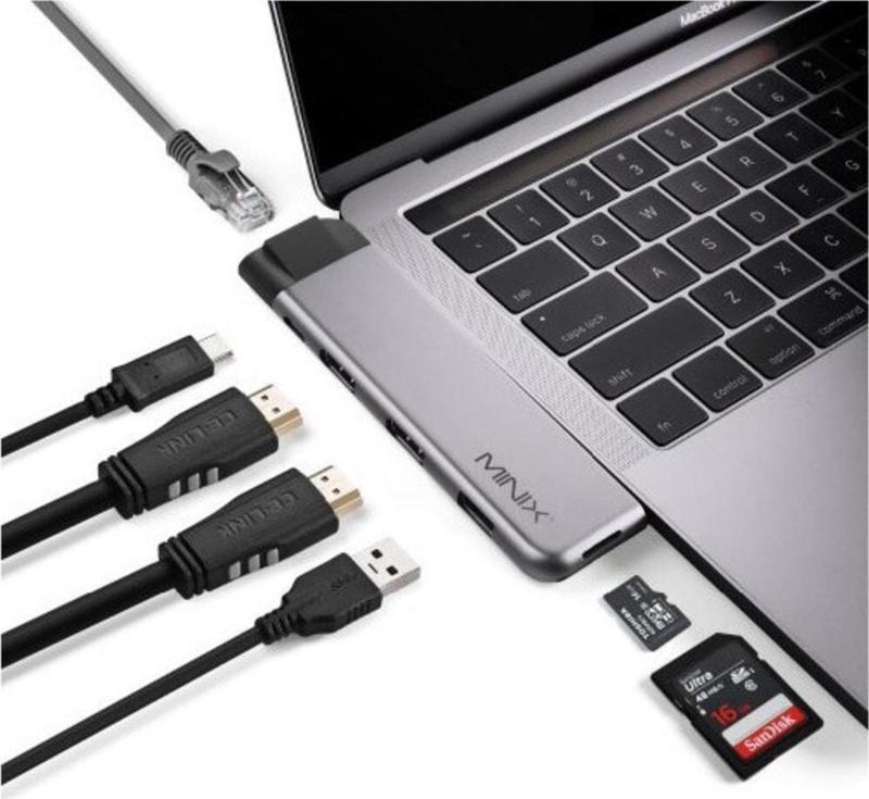 Harici Usb-c Port Çoklayıcı Uzay Gri