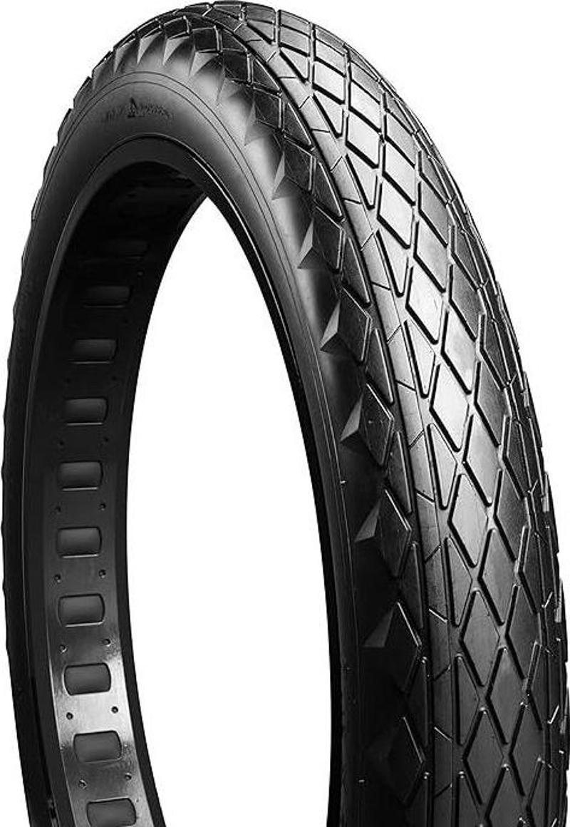 20x4.00 3mm Zırhlı Fat Bike Bisiklet Dış Lastik Siyah