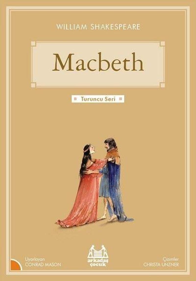 Arkadaş Yayıncılık Macbeth-Turuncu Seri - William Shakespeare