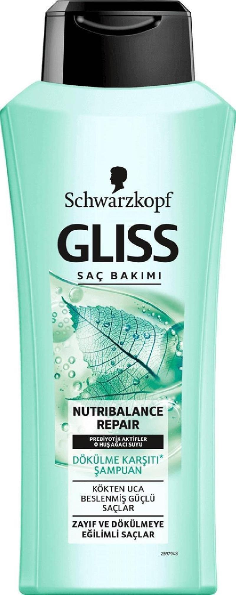 Glıss Şampuan Nutrıbalance Repaır Dökülme Karşıtı 525 Ml Delist