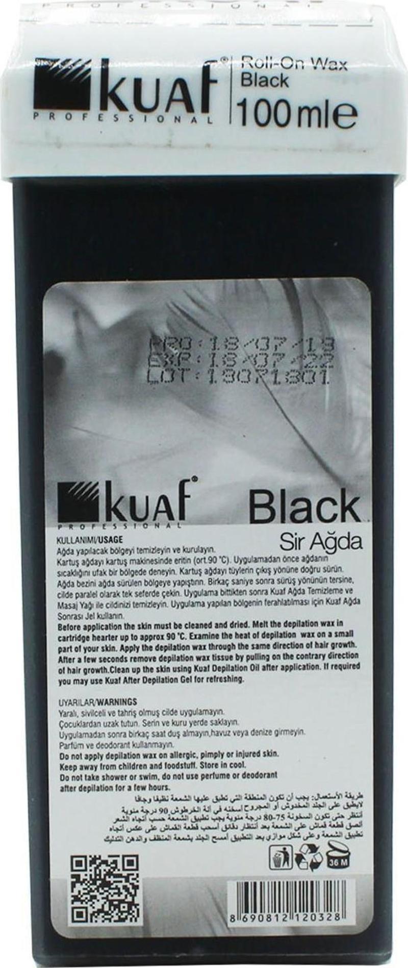 Kartuş Sir Ağda Black 100 Ml