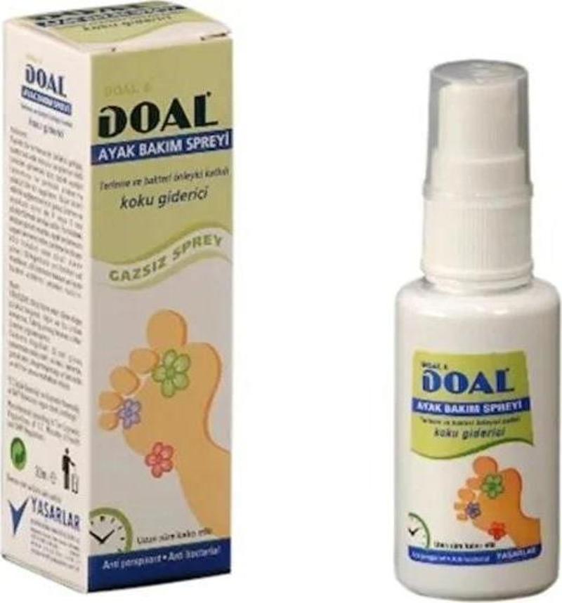 Doal Ayak Bakım Spreyi Koku Ve Ter Önleyici 30 Ml