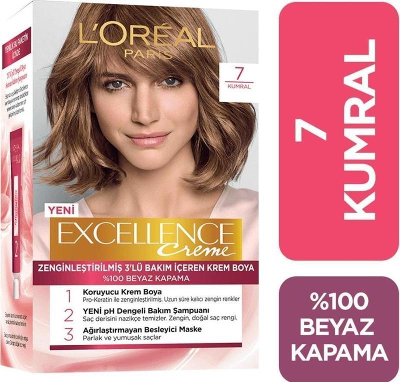 Excellence Creme Saç Boyası 7 Kumral