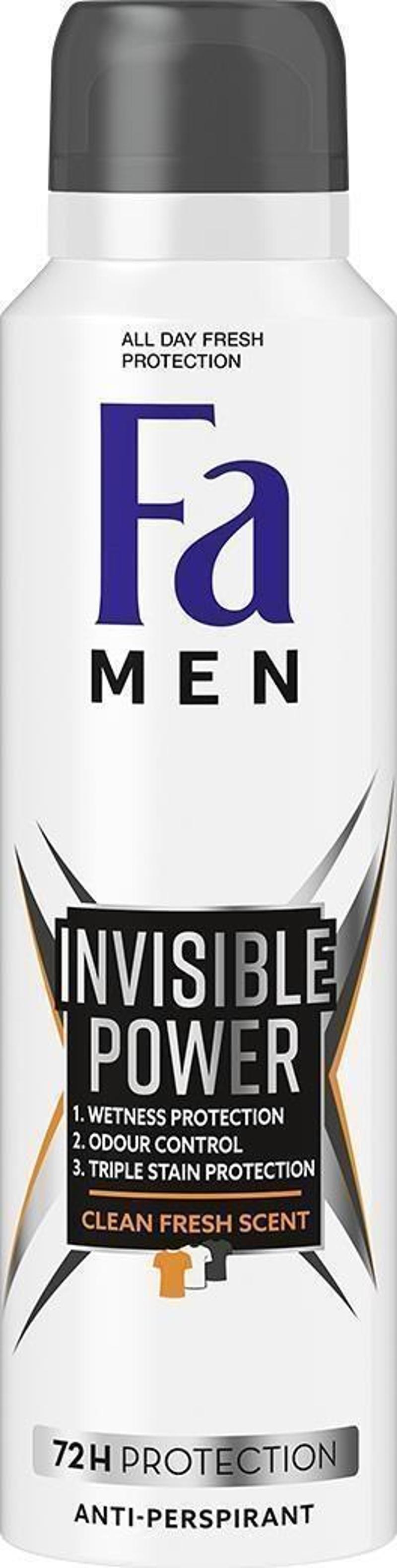 Fa Men Invısıble Power Bay Deodorant 150 Ml