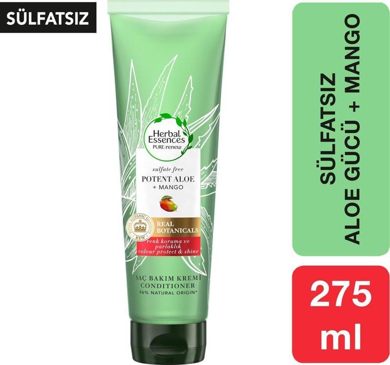 Saç Kremi Sülfatsız Aloe Mango Özlü 275 Ml