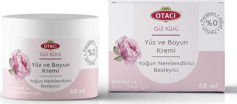 Gül Kürü Yüz Ve Boyun Nemlendirici Krem 50 Ml