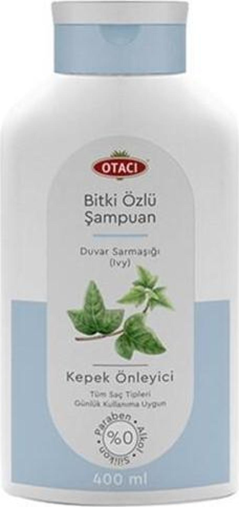 Şampuan Bitki Özlü Duvar Sarmaşığı İvy Kepek Önleyici 400 Ml