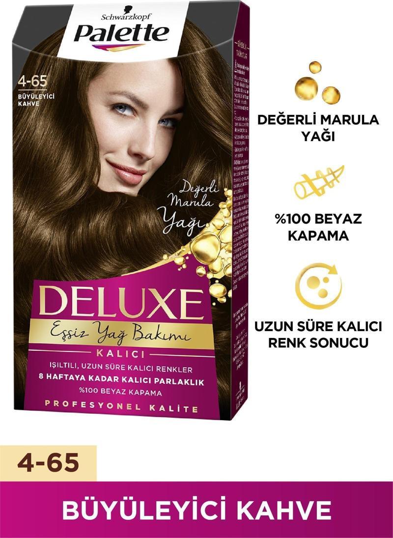 Deluxe Saç Boyası 4-65 Büyüleyici Kahve