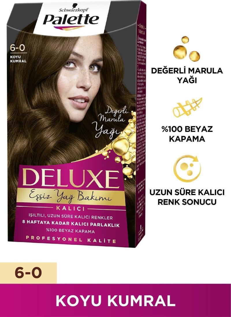 Deluxe Saç Boyası 6-0 Koyu Kumral