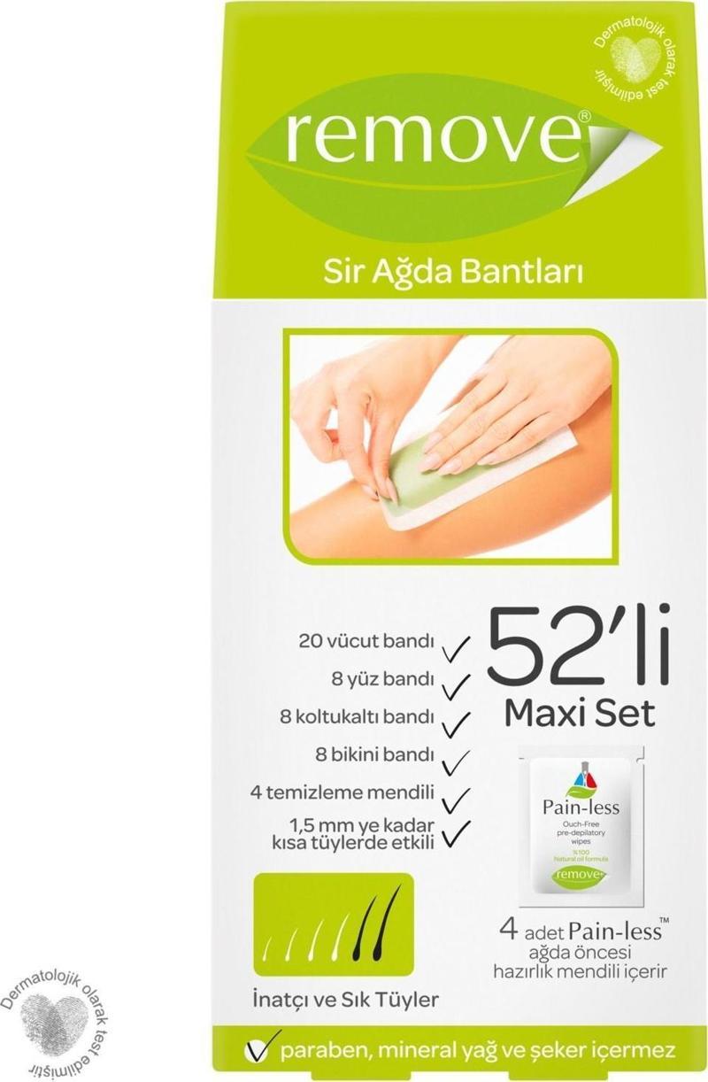 Sir Ağda Bantları 52 Li Set İnatçı Ve Sık Tüyler