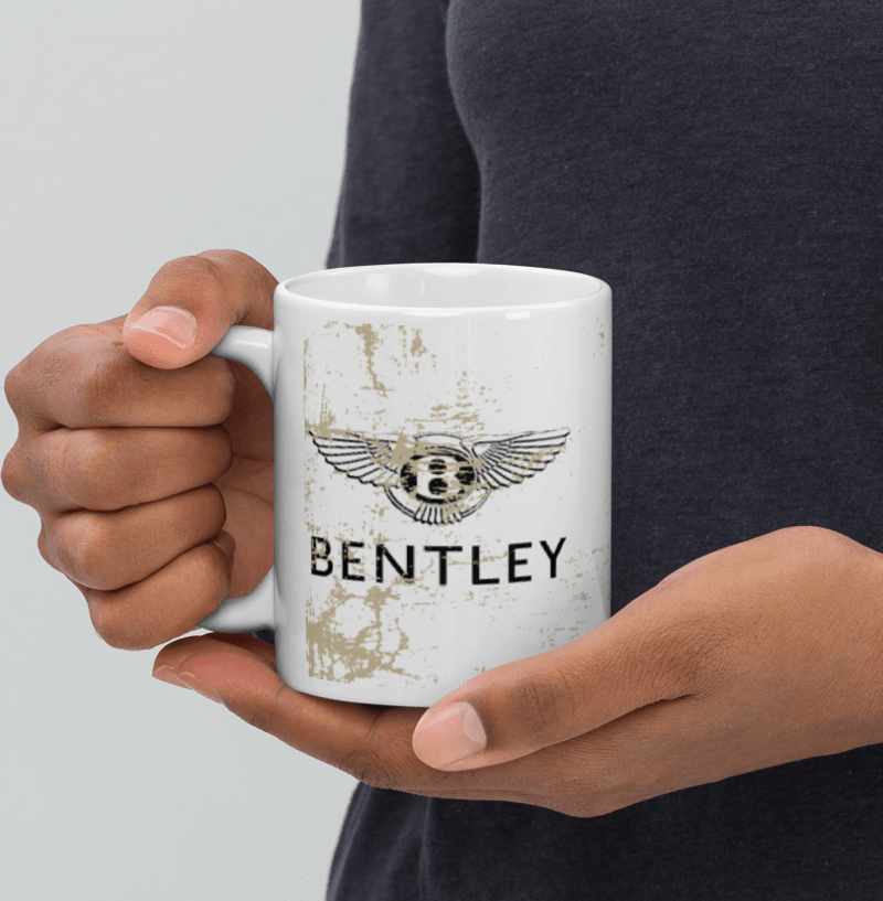 Bentley Baskılı Kupa Bardak