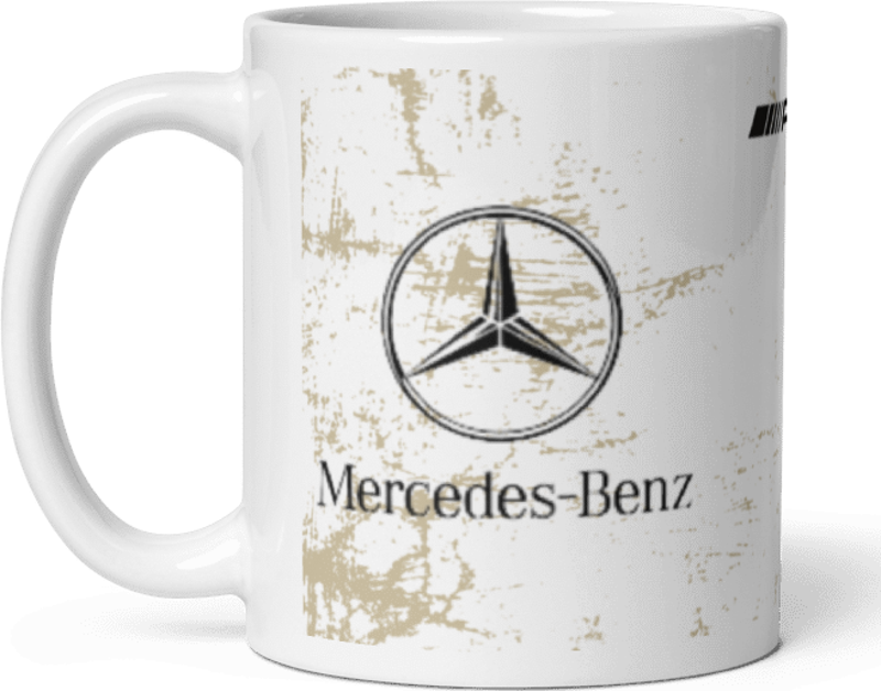 Mercedes Benz Baskılı Kupa Bardak